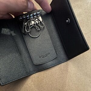 New coach key holder wallet